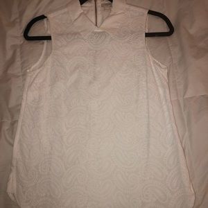 White collard shirt, J.crew